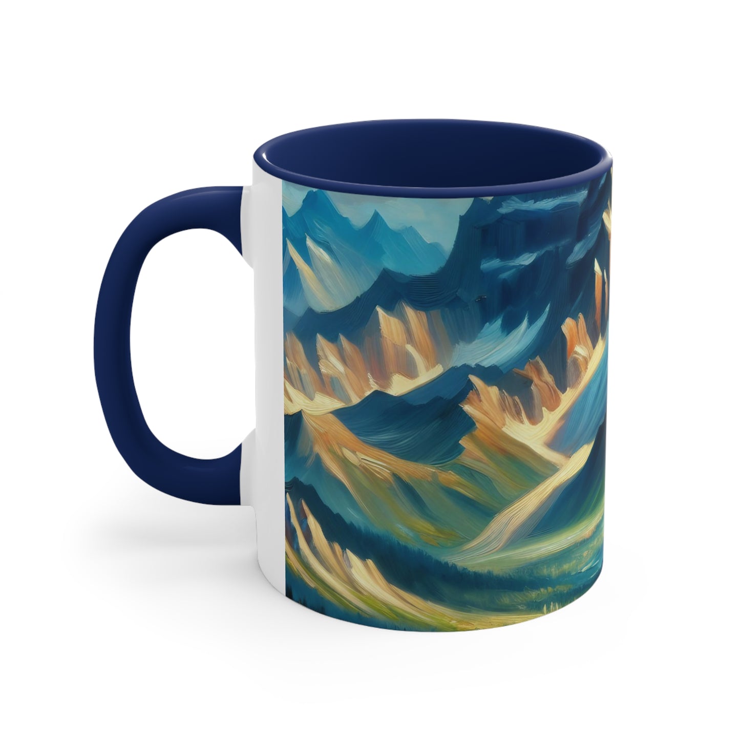 Majestic Alpine Dawn - Mugs