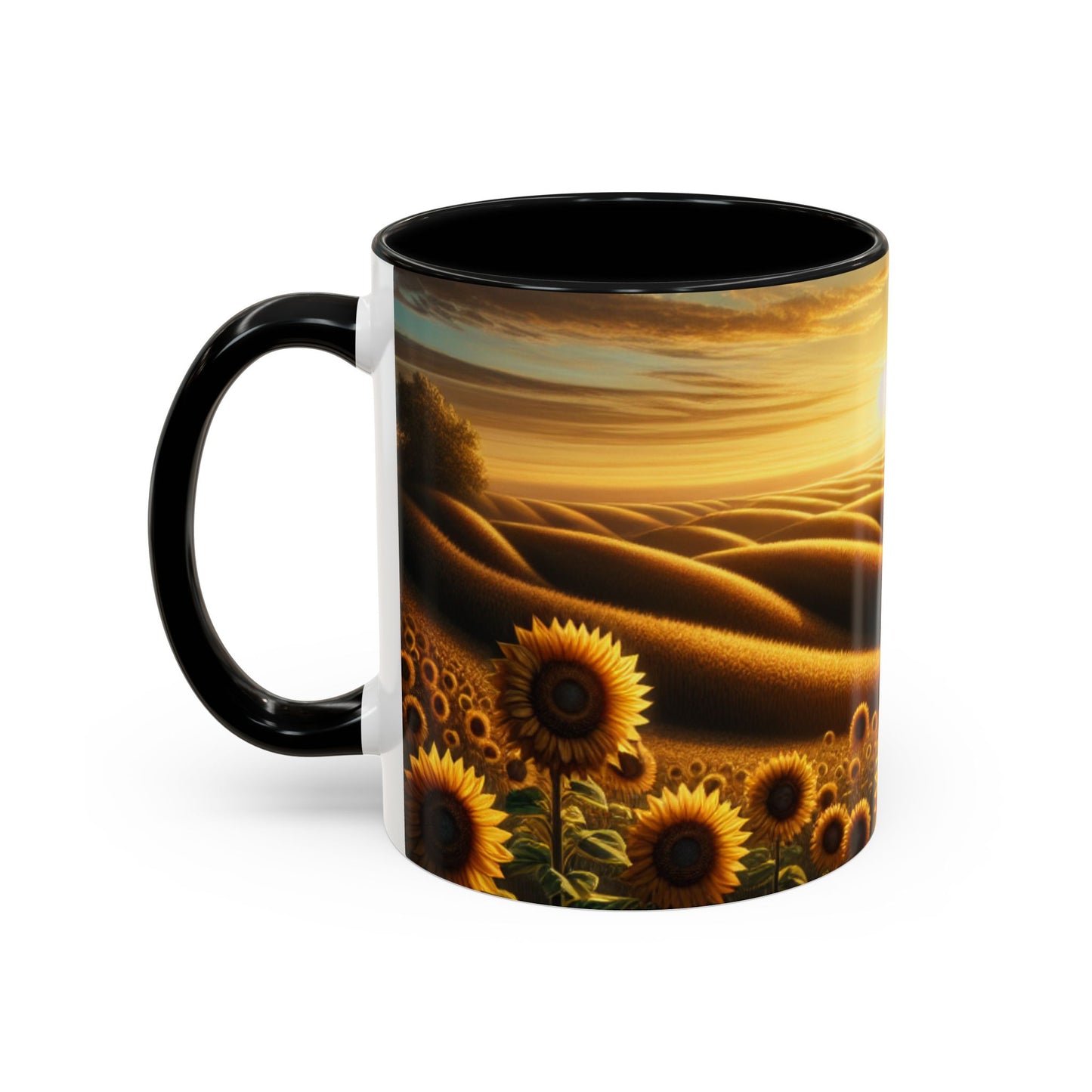 Golden Sunrise Meadow - Mugs
