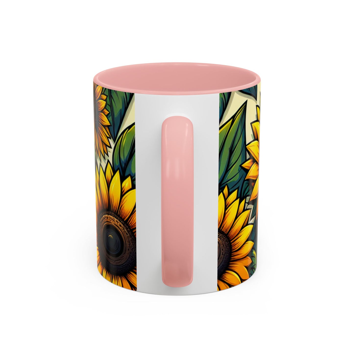 Sunflower Radiance Essence Pattern - Mugs