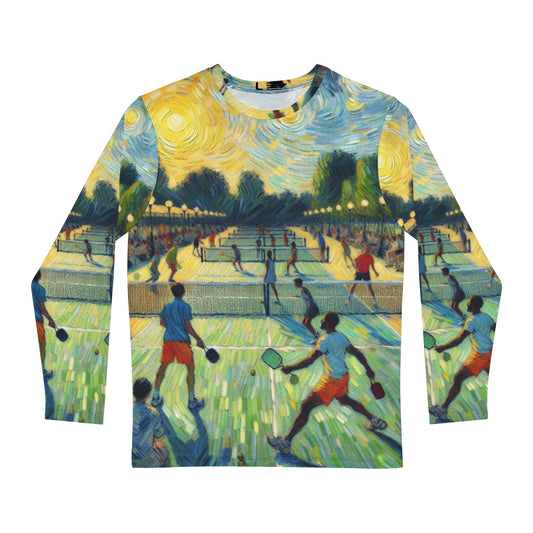 Starry Pickleball Court Whirl - Tee