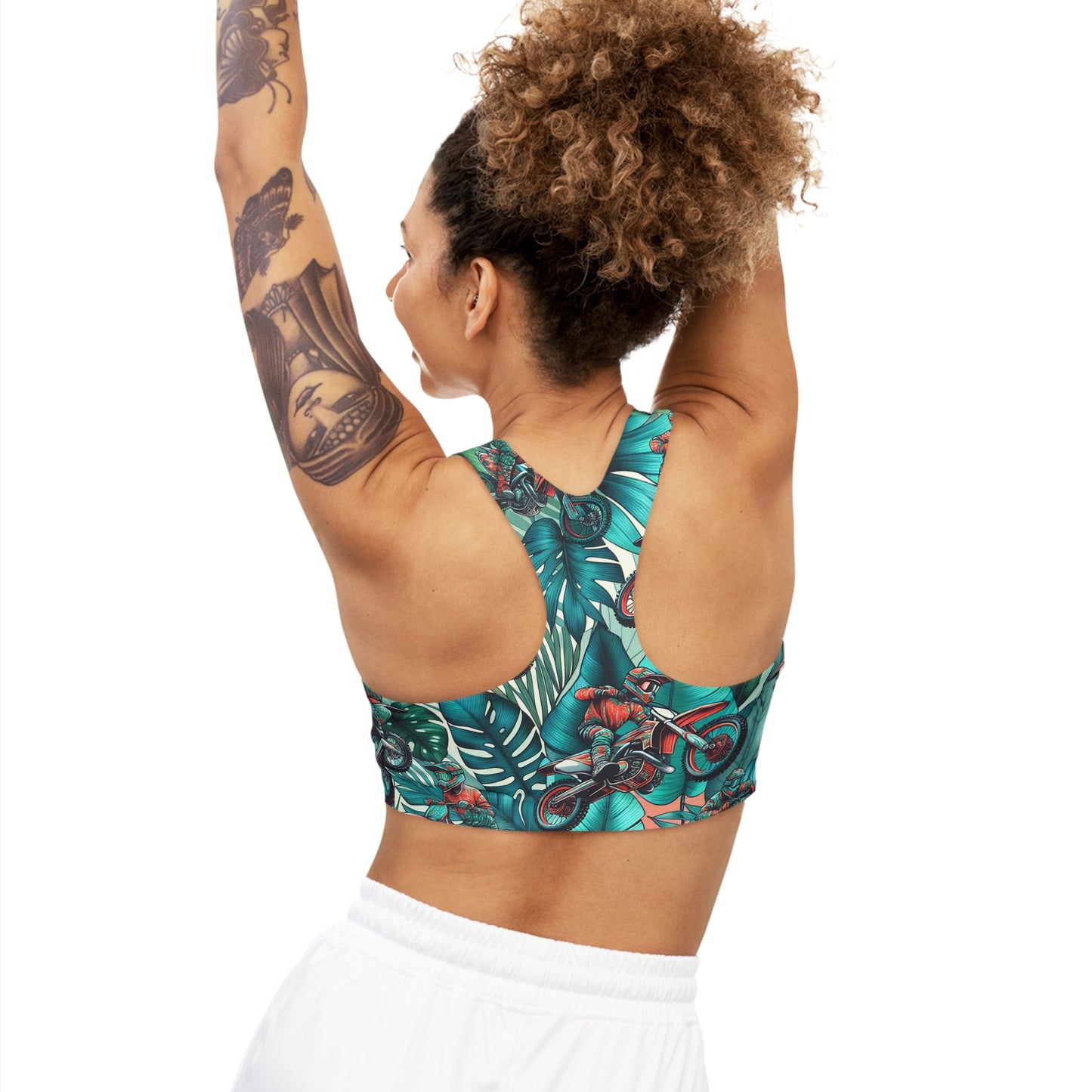 Tropical Moto Crosswind - Sports Bra