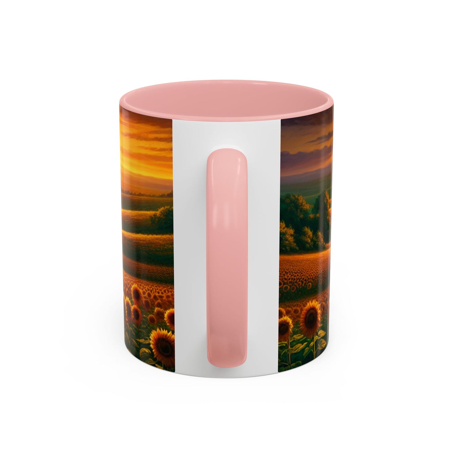 Amber Sunflower Serenade - Mugs