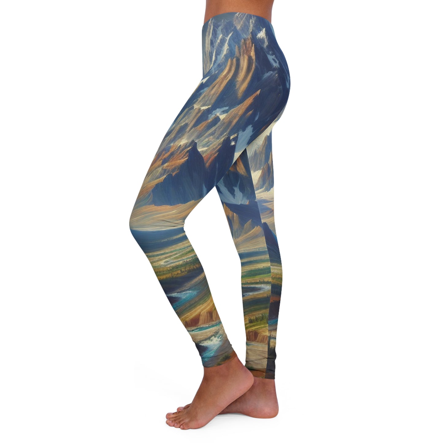 Majestic Alpine Sunrise - Leggings