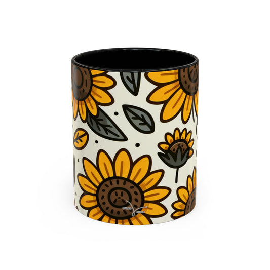 Sunny Meadow Sunflower Bloom - Mugs