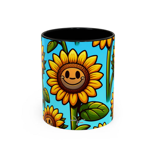 Sunny Smiles Sunflower Haven - Mugs