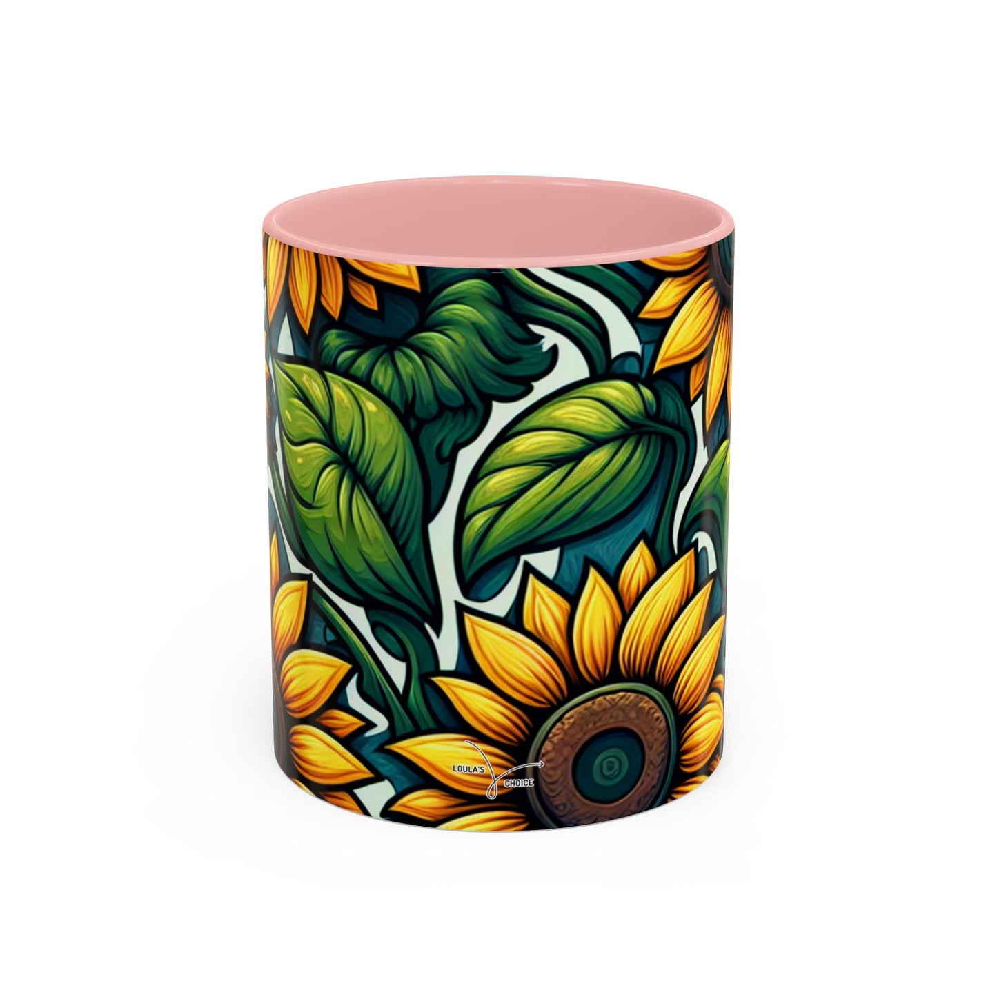 Verdant Blossom Sunflower Harmony - Mugs