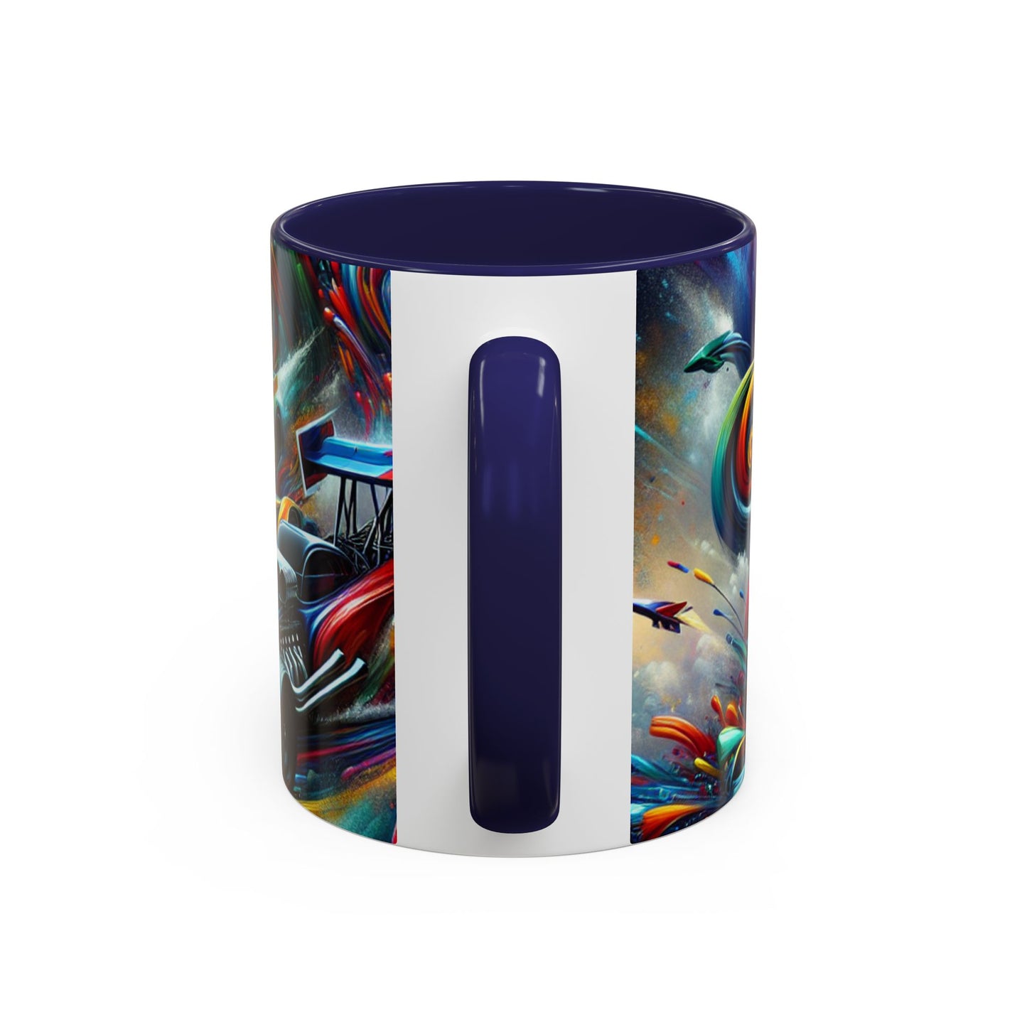 Racing Waves of Color - Mugs