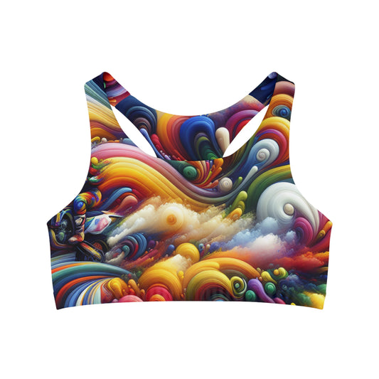 Psychedelic Velocity - Sports Bra