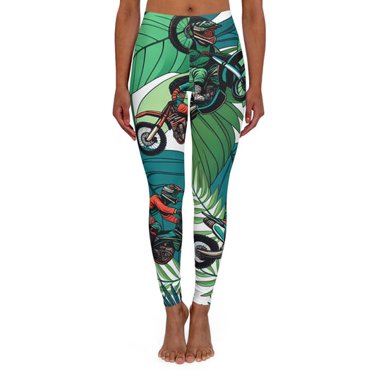 Tropical Trailblazer Motocross Majesty - Leggings
