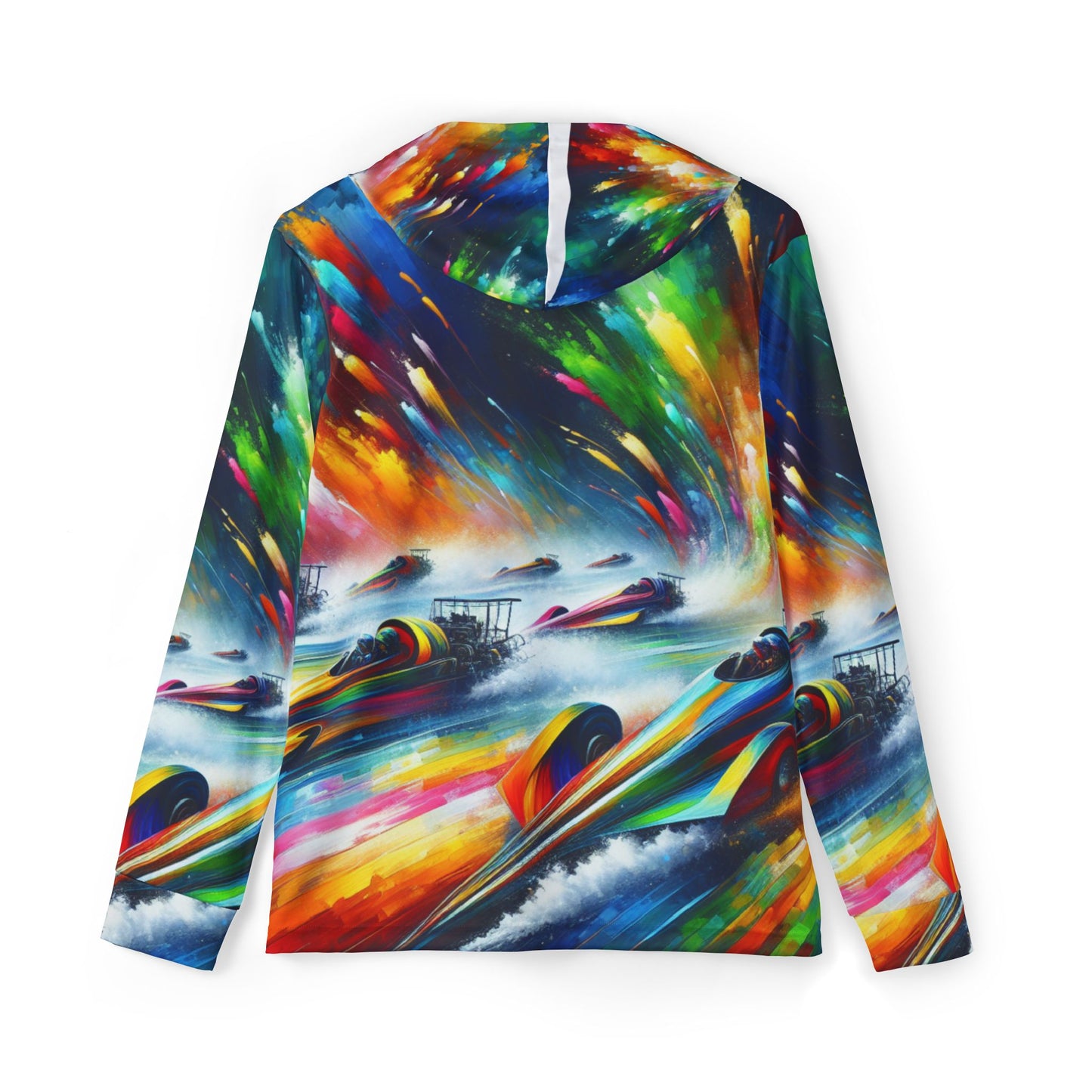 Vivid Velocity Splash - Hoodie