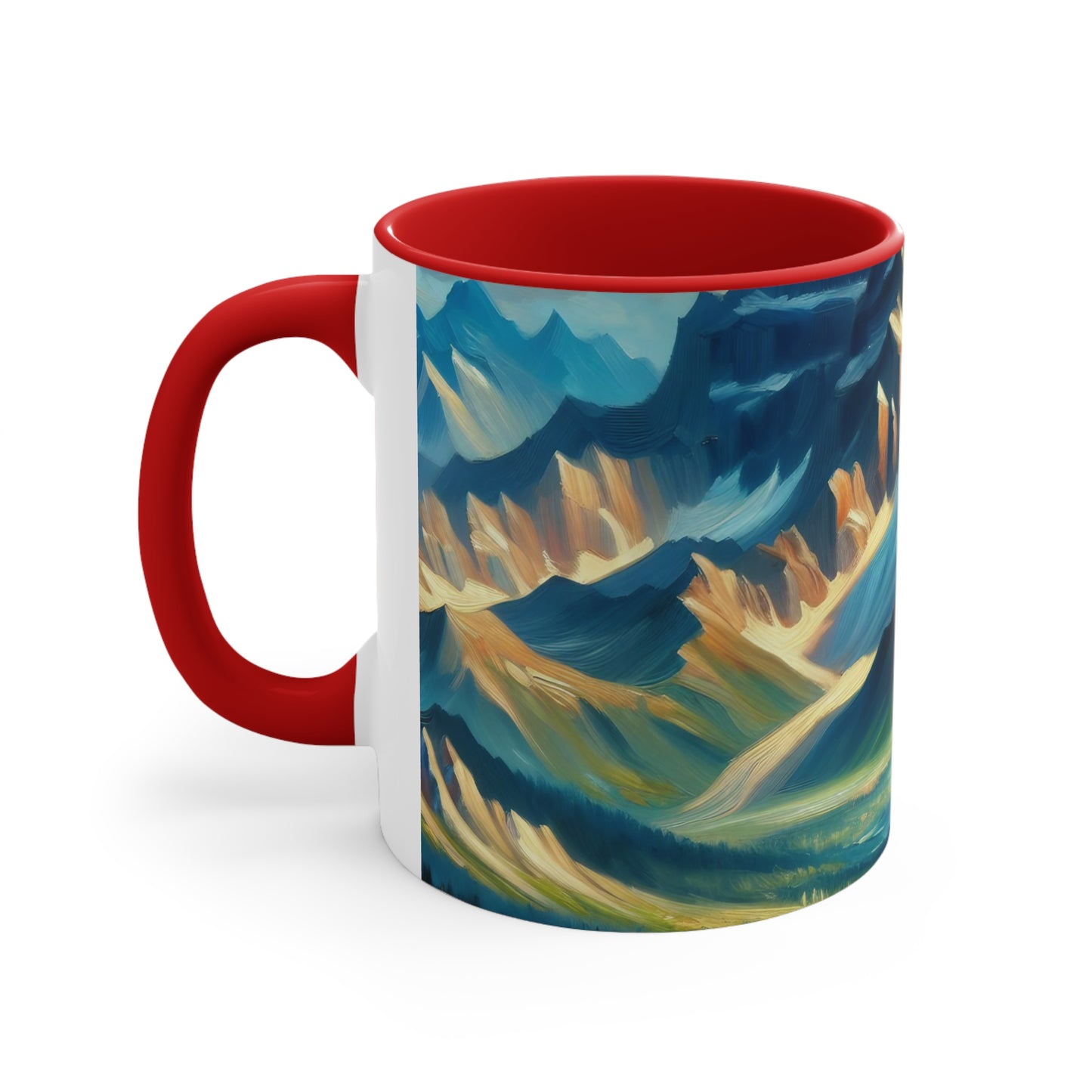 Majestic Alpine Dawn - Mugs