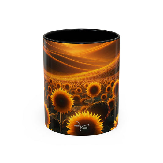 Amber Waves Sunflower Horizon - Mugs