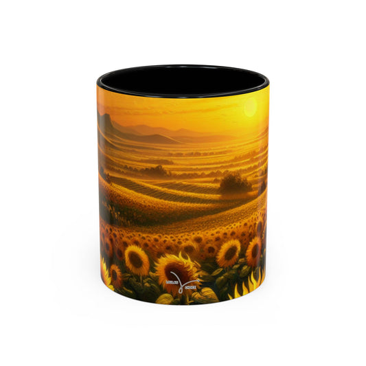 Golden Harvest Panorama - Mugs
